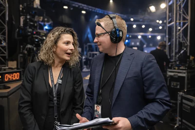 Eventkoordinatorer backstage hos Eventbyrå Stavanger