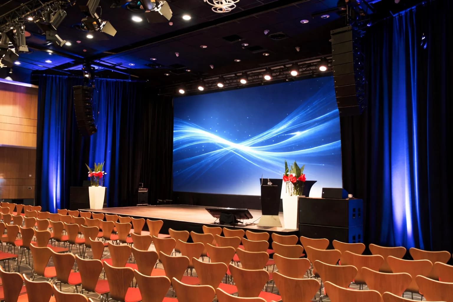 Networking og pauseområde på konferanse i Stavanger